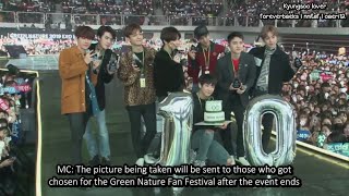 ENG 190316 Nature Republic Green Nature 2019 EXO Fan Festival [upl. by Aerdnaek]