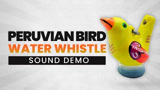 Bird Water Whistle Sound Demo [upl. by Silvestro558]