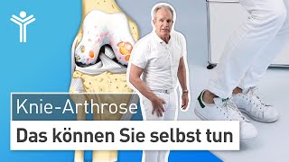 Kniearthrose Die besten Übungen amp Tipps gegen Schmerzen im Knie von Dr Stefan Preis [upl. by Nialb]