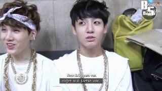 ENG 131022 BANGTAN BOMB NO Trot ver by Jungkook and Opera ver by BTS [upl. by Alejna]