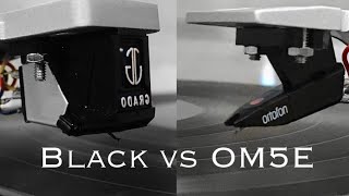 Grado Black vs Ortofon OM5E [upl. by Asik]