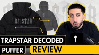 Trapstar Decoded Puffer Jacket REVIEW SizingFit Advice amp more [upl. by Lacie762]