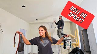 Paint sprayer vs roller Which is the better way to paint [upl. by Ielhsa148]