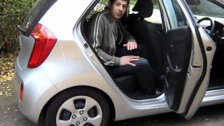 new 2011 Kia Picanto 10 litre 5 door review UK 1 of 2 [upl. by Aillicec]