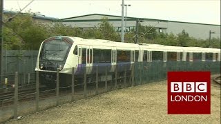 A look at the new Crossrail trains – BBC London News [upl. by Westfahl]