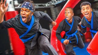 Ninja Warrior Youtubers Edition ft KSI Niko amp more [upl. by Deer332]