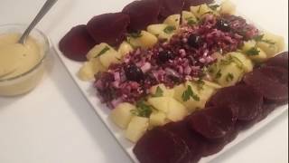 Recette salade betterave pomme de terre ramadan [upl. by Gnad602]