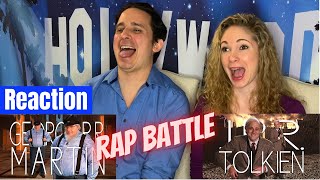 Epic Rap Battles of History JRR Tolkien vs George RR Martin reaction [upl. by Dnumde]