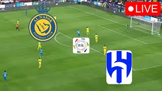 Al Nassr vs Al Hilal🔴LIVE Saudi Pro League 2024 Match Today Video Game Simulation [upl. by Girish420]