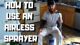 How To Set Up An Airless Paint Sprayer [upl. by Agosto16]