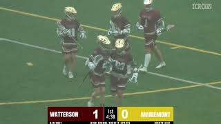 Complete Game  OHSAA Semifinal Boys Lacrosse  Bishop Watterson vs Mariemont 2021 [upl. by Len552]