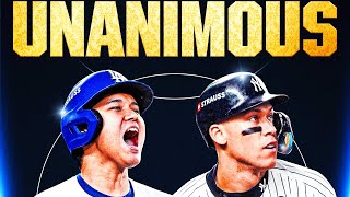 UNANIMOUS Shohei Ohtani Aaron Judge win MVP honors after HISTORIC seasons FULL SHOW [upl. by Akenn]