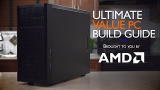 ULTIMATE AMD Value APU PC Computer quotHow Toquot Build Guide [upl. by Esoranna574]