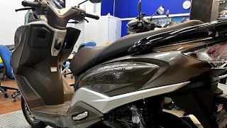 2023 Suzuki Burgman Street EX 125 Top Model  Metallic Bronze  😍 With All New Features  Rash Gear [upl. by Yrdua]