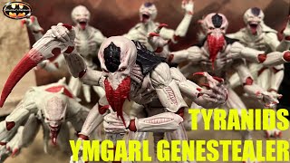 McFarlane Warhammer 40k Ymgarl Genestealer Tyranids Aliens Army Building Action Figure Review [upl. by Katey]