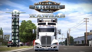 KW T660  Explorando El Nuevo DLC  Expansión Kansas  American Truck Simulator 149 [upl. by Alix]