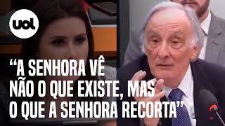 CPI do MST professor responde deputada Caroline De Toni Não tenho como discutir visão de mundo [upl. by Almita]