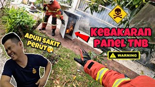 💢ALEX BELAJAR PUASA😱KES PERTAMA DI BULAN RAMADHANKEBAKARAN PANEL TNBCELORENG BOMBA [upl. by Zingale]