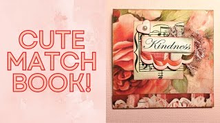 MiniCalendar Matchbook 💘 Quick Tutorial💕 [upl. by Ecyal182]