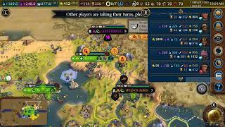 Civilization VI On SwitchMan  Trying To Focus Pedro On Culture Now [upl. by Ball]