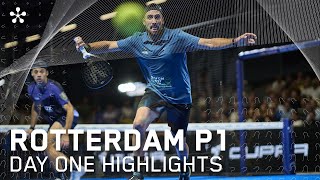 Rotterdam Premier Padel P1 Highlights day 1 men [upl. by Andree]