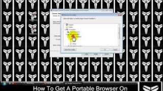 How To Get A Portable Browser On Your Flash Drive [upl. by Mossberg]