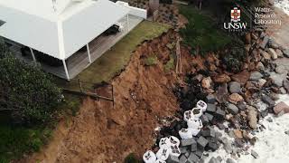 Wamberal coastal erosion July 2020 [upl. by Atig684]