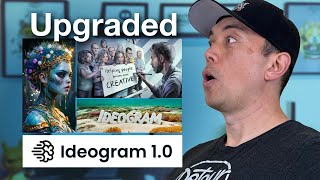 Ideogram 10 Review FREE AI TShirt Designs with Text New Major AI Art release [upl. by Yenffit66]