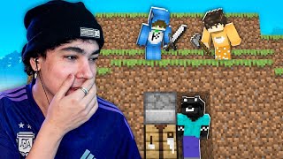 SPREEN vs 2 CAZADORES ⚔️ MINECRAFT SPEEDRUN con AMIGOS [upl. by Akehsat]