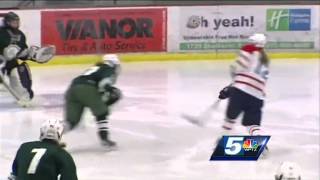 VT girls high school hockey opener [upl. by Ditzel]