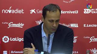 Rueda de prensa de Fran Fernández tras el CD Mirandés vs AD Alcorcón 22 [upl. by Julianna]