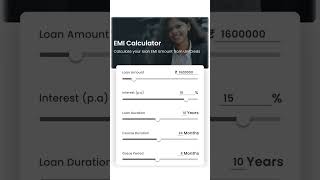 How To Use Education Loan EMI Calculator  Student Loans to Study Abroad [upl. by Hung]