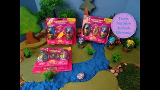 Yowie Chocolates With Surprise Animals amp Animal Diorama [upl. by Marten408]