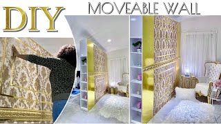 THRONE ROOM Mobile Wall DIY HOW TO MAKE A MOVABLE WALL [upl. by Ramunni747]