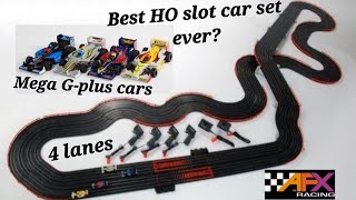 Best HO slot car set AFX SUPER INTERNATIONAL [upl. by Eirrek]