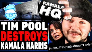 Kamala Harris SUED By Tim Pool amp HE JUST WON Humiliating Perhaps Very Expensive Loss For Kamala [upl. by Farrington807]