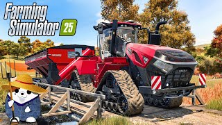 Buying the Biggest Tractor and Starting our first Production Chains in Farming Simulator 25 Ep 3 [upl. by Louth]