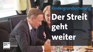 Kindergrundsicherung weiter umstritten – Scharf spricht von quotKatastrophequot  BR24 [upl. by Warp]