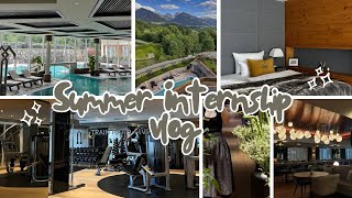 Behind the scenes of a Luxury Hotel  SUMMER INTERNSHIP VLOG🏨👩‍🍳 [upl. by Dennet]