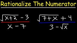 Rationalize The Numerator [upl. by Kablesh793]