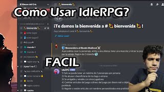 IdleRPG Bot de Discord  Explicacion de como usar [upl. by Aner382]