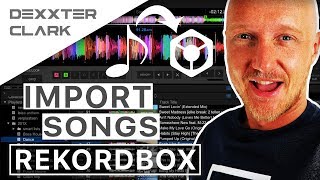 How to import music to rekordbox  importing files tracks and songs [upl. by Itirahc]