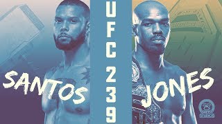 Jon Jones vs Thiago Santos UFC 239 Promo  SLEDGEHAMMERING BONES  quotWhat you gotquot [upl. by Asaert]