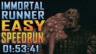 DAYMARE 1998  PS4 EASY speedrun walkthrough for the IMMORTAL amp RUNNER trophy [upl. by Relly288]