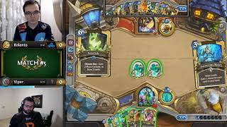 Kolento vs Viper  Hearthstone Grandmasters Europe S2 2019  Week 6 [upl. by Oralia573]