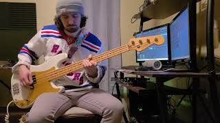 Turnover  Cutting My Fingers Off Bass Cover [upl. by Emmey]