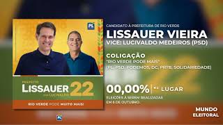 Jingles2024 — Jingle quotOlha pra frente Rio Verdequot de Lissauer Vieira Eleições Rio Verde 2024 [upl. by Natassia]