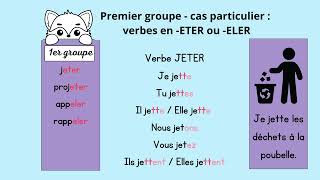 LES VERBES  partie 2  Les verbes du 1er groupe  les cas particuliers [upl. by Wivina]