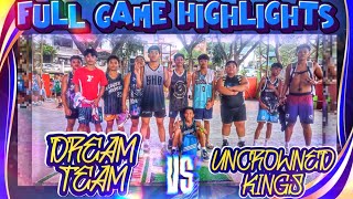 DREAM TEAM VS UNCROWNED KINGS  BEST HIGHLIGHTS THE COMMISSIONERS MIDGET 16U S5 [upl. by Anyahs]