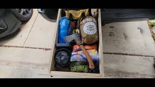 3rd Gen 4runner Drawer SystemOverland Setup 4runner camping overlanding [upl. by Seeto]